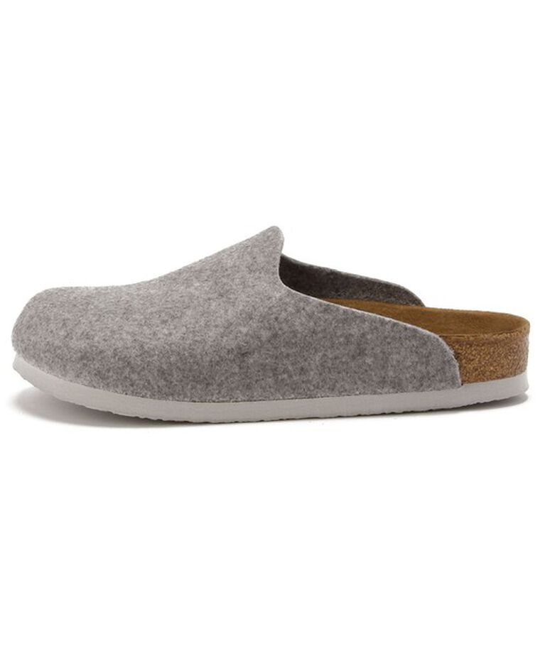 BIRKENSTOCK「【ビルケンシュトック】アムステルダム/ライトグレー フェルト/ルームシューズ メンズ レディース」|サンダル|