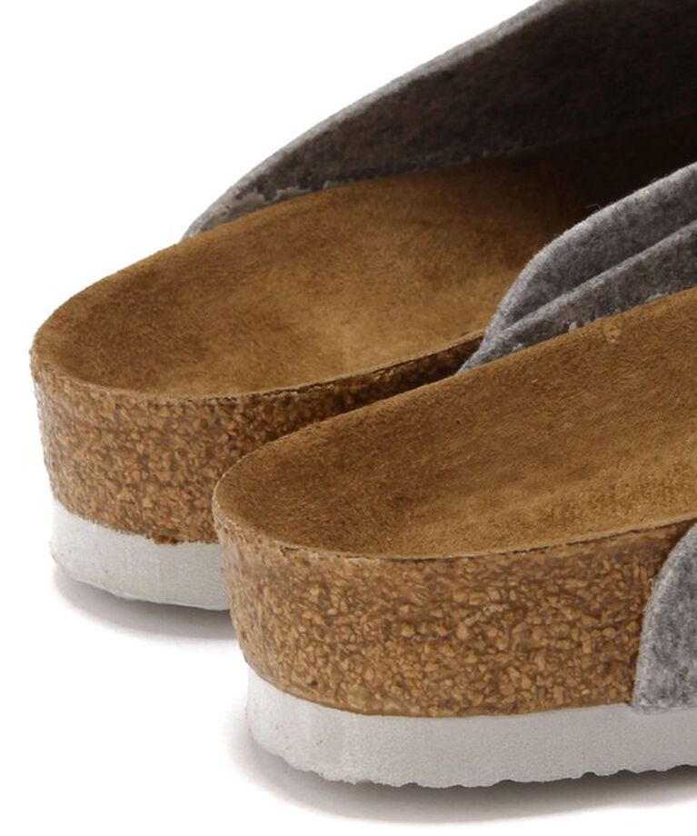 BIRKENSTOCK「【ビルケンシュトック】アムステルダム/ライトグレー フェルト/ルームシューズ メンズ レディース」|サンダル|