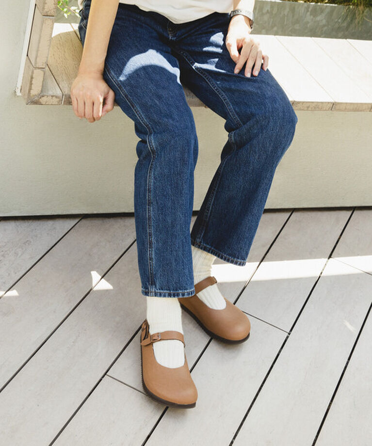 BIRKENSTOCK「【ビルケンシュトック】モロッコ/ライトブラウン ビルコフロー/クロッグ レディース/MAROKKO」|サンダル|