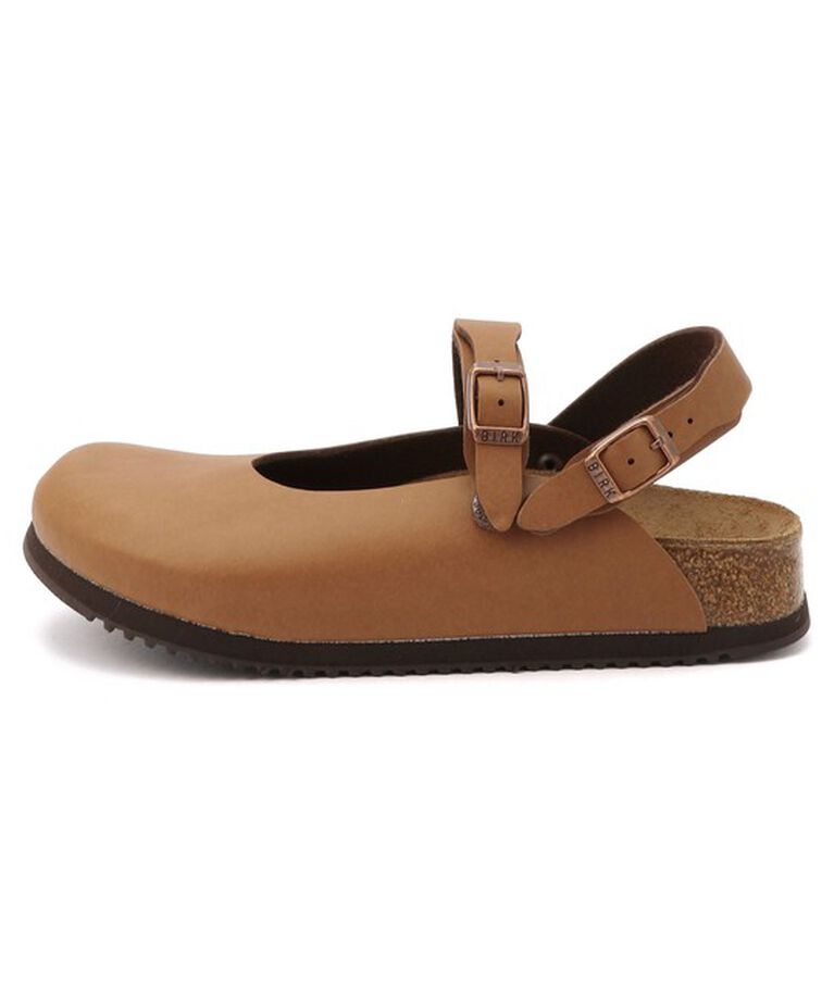 BIRKENSTOCK「【ビルケンシュトック】モロッコ/ライトブラウン ビルコフロー/クロッグ レディース/MAROKKO」|サンダル|