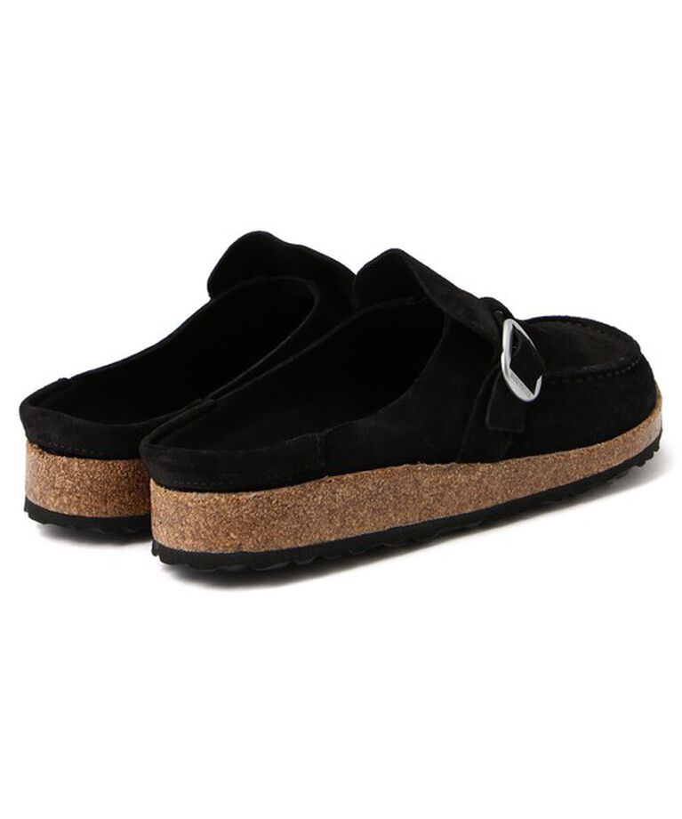 BIRKENSTOCK「【ビルケンシュトック】バックリー/ブラック スエードレザー/クロッグ メンズ/BUCKLEY」|サンダル|