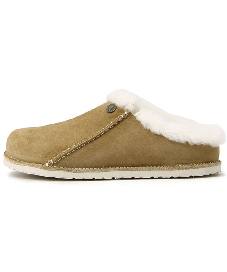 BIRKENSTOCK「【ビルケンシュトック】ツェルマット シアリング/ミンク スエードレザー/ルームシューズ メンズ」|サンダル|