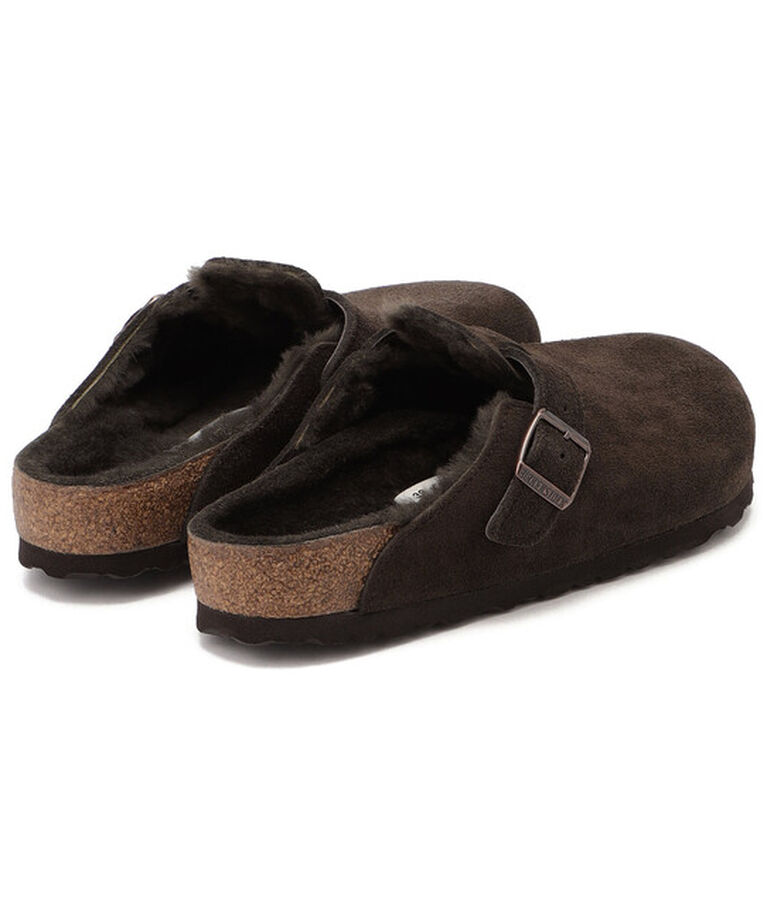 BIRKENSTOCK「【ビルケンシュトック】ボストン シアリング/モカ スエードレザー/クロッグ メンズ/BOSTON」|サンダル|