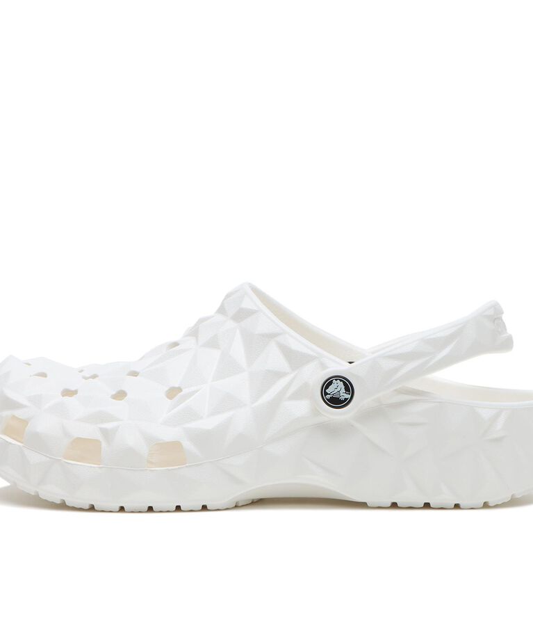 crocs「【crocs】CLASSIC GEOMETRIC CLOG」|サンダル|ホワイト
