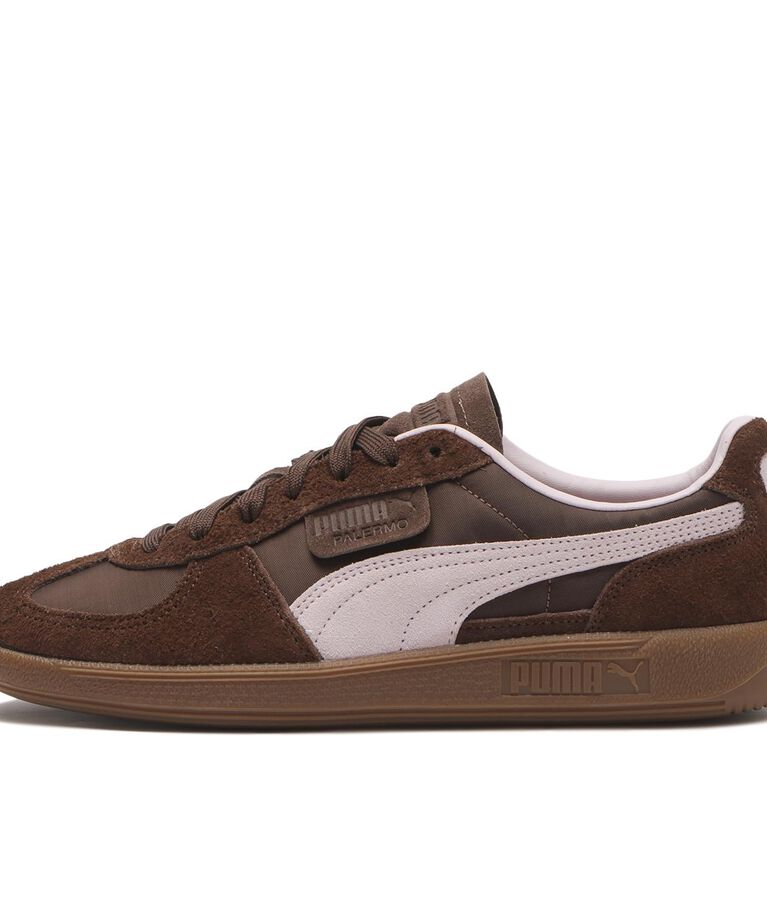 PUMA「【PUMA】PALERMO HAIRY GS」|スニーカー|ブラウン