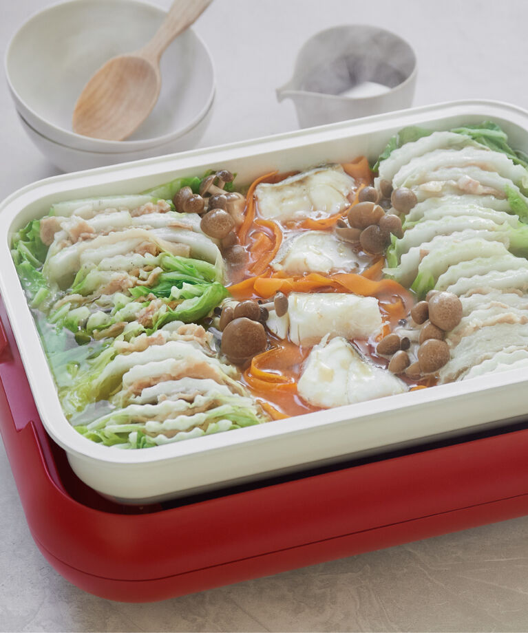 recolte「レコルト ホットプレート用セラミックスチーム深鍋 RHP-1CS」|食器・キッチングッズ|
