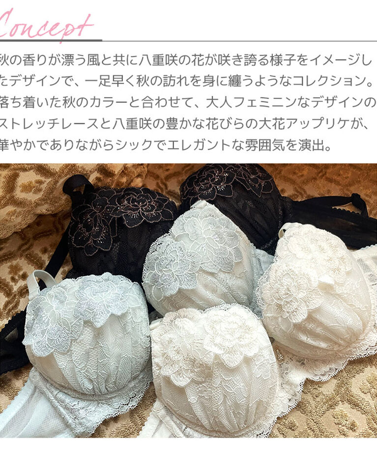 intesucre「アンテシュクレ narue×intesucre バストアップブラ B-F/60-75 IBT375」|インナー|