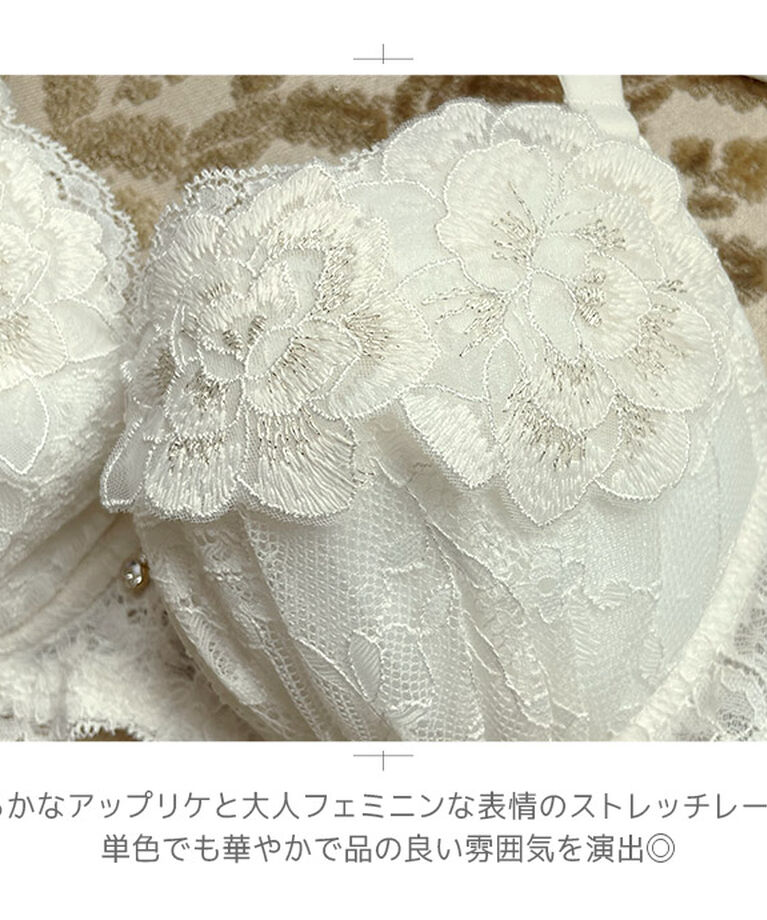 intesucre「アンテシュクレ narue×intesucre バストアップブラ B-F/60-75 IBT375」|インナー|