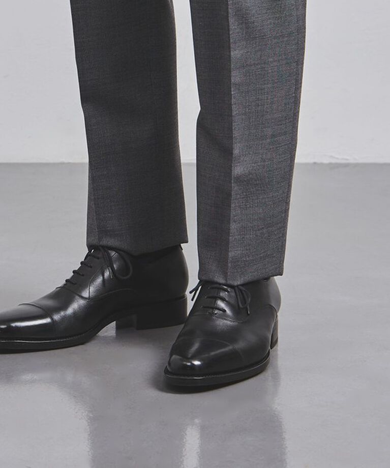UNITED ARROWS「グレー シャークスキン ３ボタン スーツ S-MODEL」|その他|