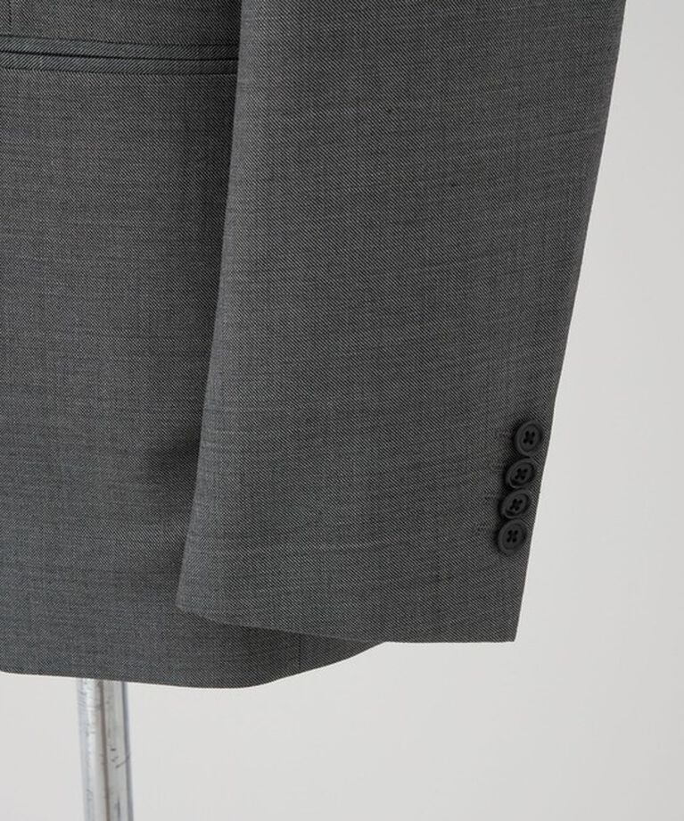 UNITED ARROWS「グレー シャークスキン ３ボタン スーツ S-MODEL」|その他|