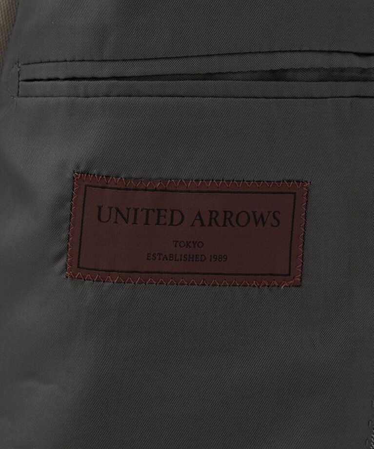 UNITED ARROWS「グレー シャークスキン ３ボタン スーツ S-MODEL」|その他|