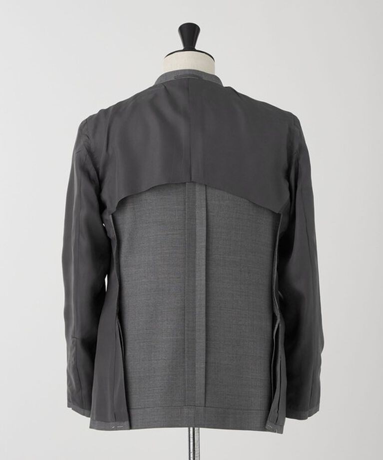 UNITED ARROWS「グレー シャークスキン ３ボタン スーツ S-MODEL」|その他|