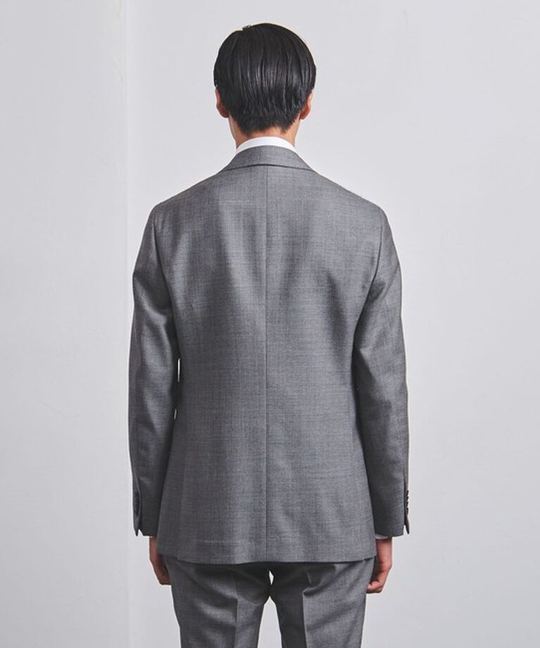 UNITED ARROWS「グレー シャークスキン ３ボタン スーツ S-MODEL」|その他|