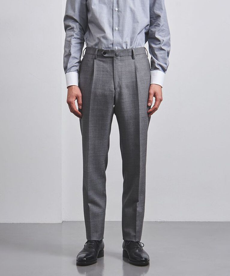 UNITED ARROWS「グレー シャークスキン ３ボタン スーツ S-MODEL」|その他|
