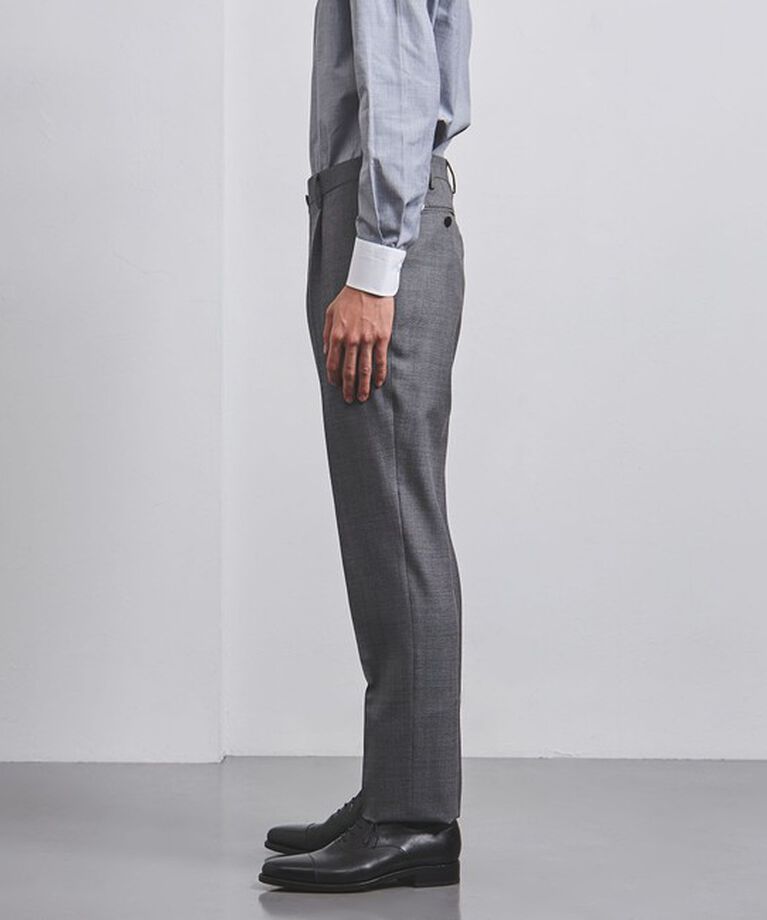 UNITED ARROWS「グレー シャークスキン ３ボタン スーツ S-MODEL」|その他|
