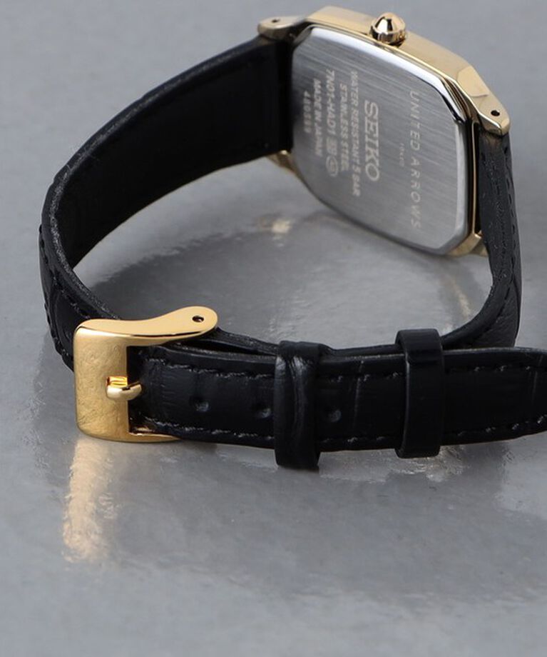 UNITED ARROWS「【別注】＜SEIKO＞スクエア レザー 腕時計2」|腕時計|