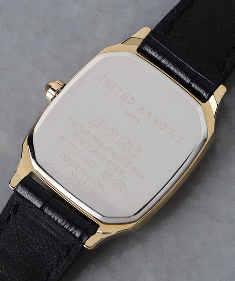 UNITED ARROWS「【別注】＜SEIKO＞スクエア レザー 腕時計2」|腕時計|