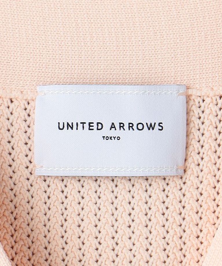 UNITED ARROWS「メッシュ Vネック カーディガン」|カーディガン|