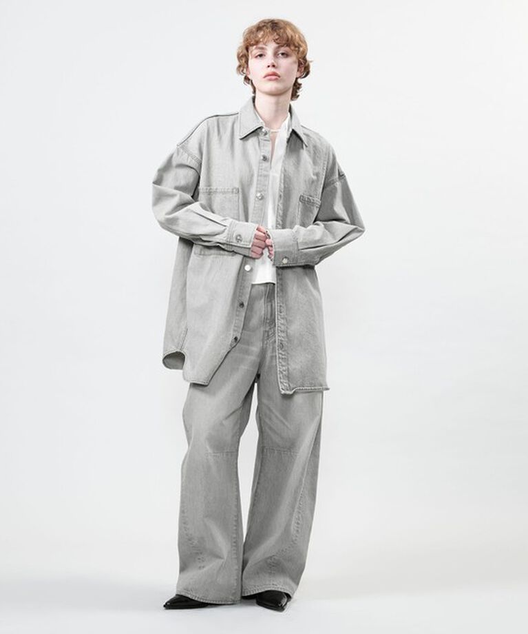 ASTRAET「＜ASTRAET＞11.5oz デニム 2ポケットシャツ UNISEX」|シャツ・ブラウス|