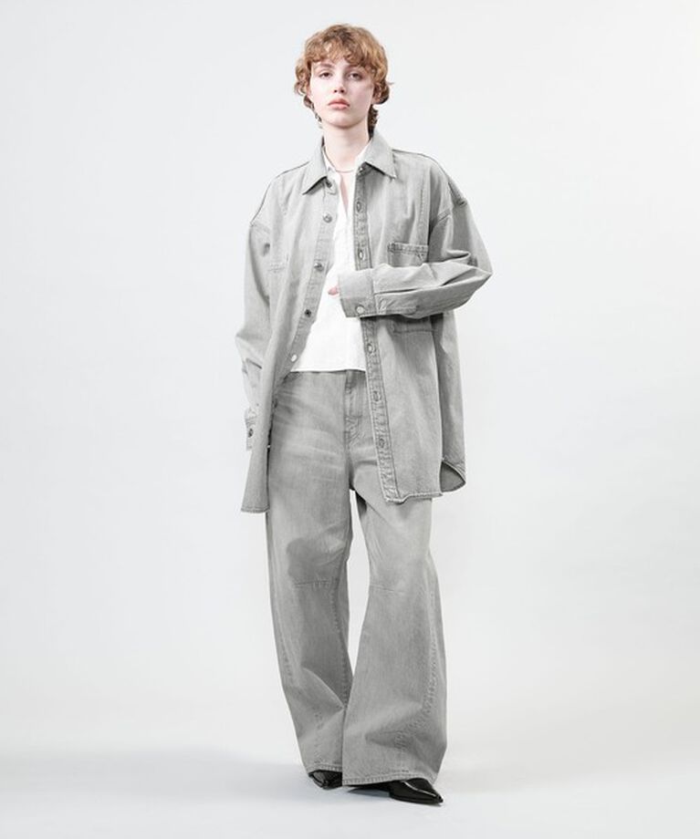 ASTRAET「＜ASTRAET＞11.5oz デニム 2ポケットシャツ UNISEX」|シャツ・ブラウス|