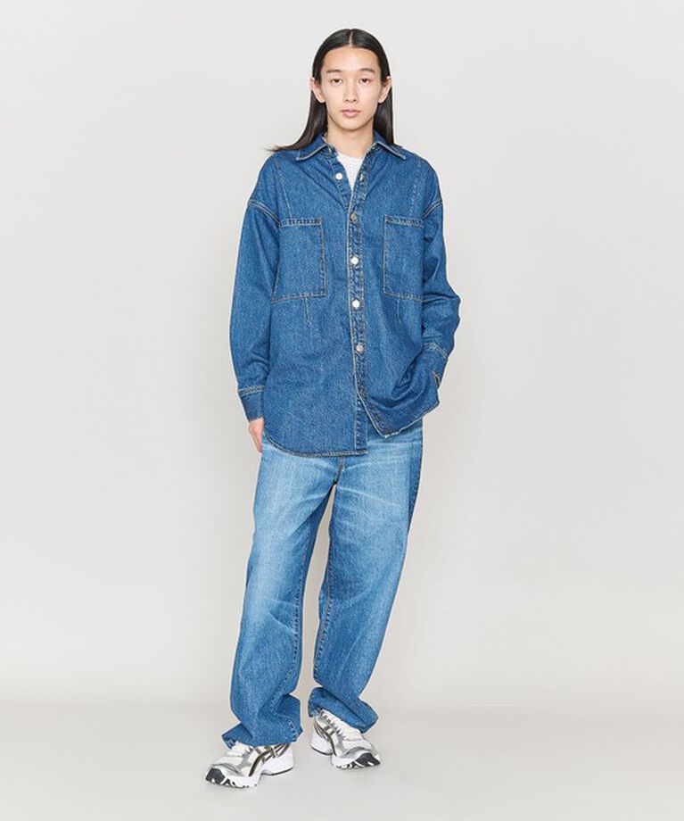 ASTRAET「＜ASTRAET＞11.5oz デニム 2ポケットシャツ UNISEX」|シャツ・ブラウス|