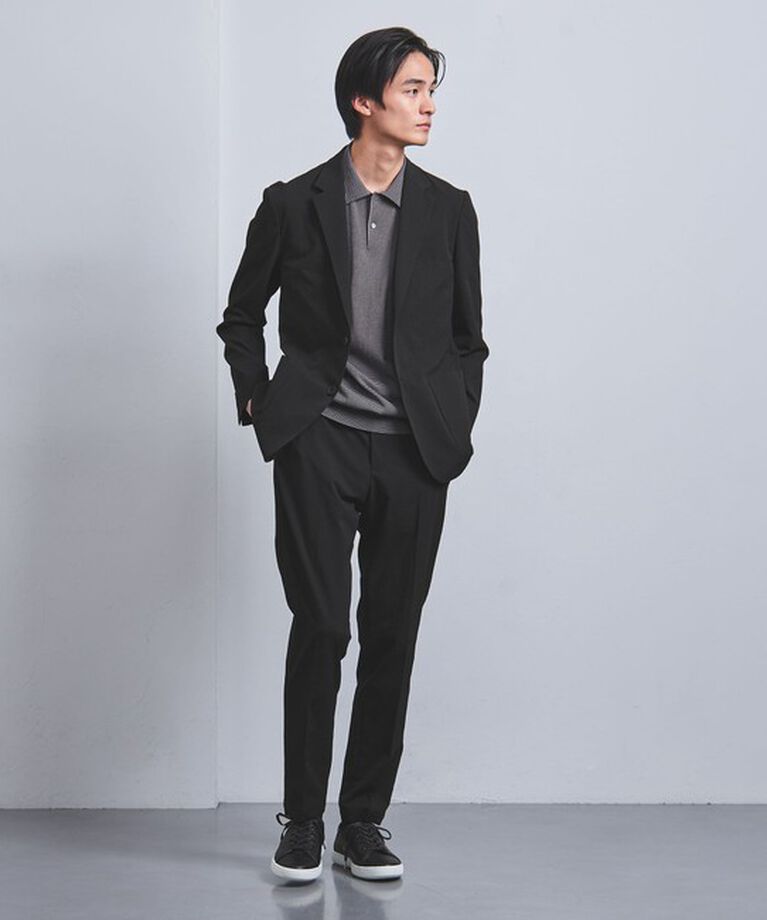 UNITED ARROWS「ドビー シングル 2ボタン テーラードジャケット UA COZY ―ストレッチ・撥水・ウォッシャブル・防しわ―」|スーツ|