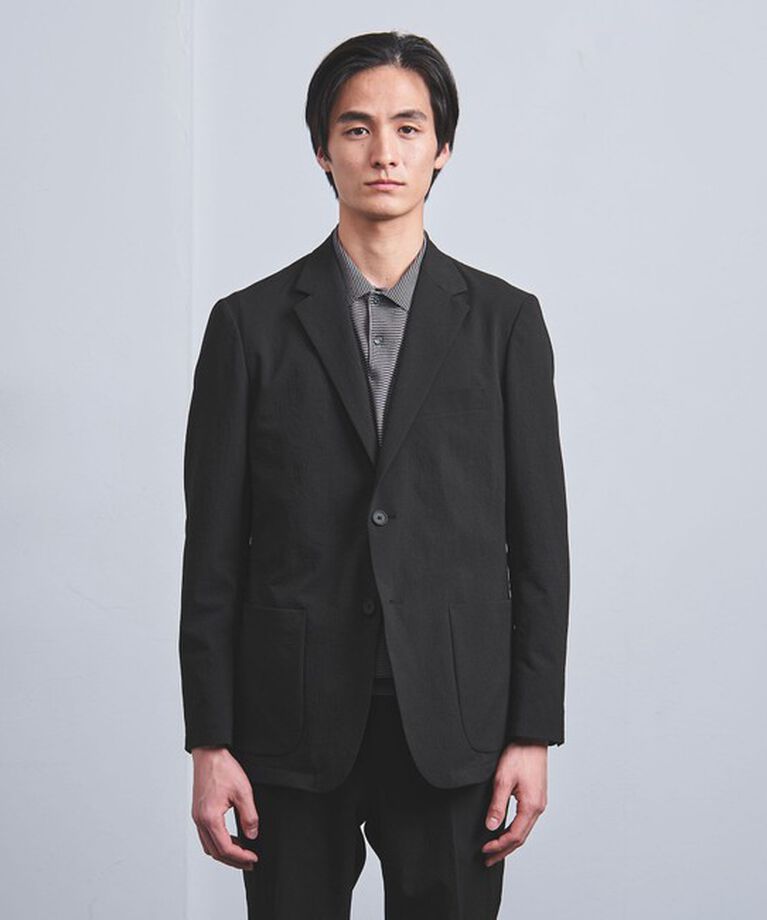 UNITED ARROWS「ドビー シングル 2ボタン テーラードジャケット UA COZY ―ストレッチ・撥水・ウォッシャブル・防しわ―」|スーツ|