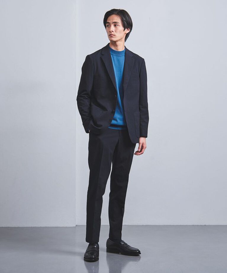 UNITED ARROWS「ドビー シングル 2ボタン テーラードジャケット UA COZY ―ストレッチ・撥水・ウォッシャブル・防しわ―」|スーツ|