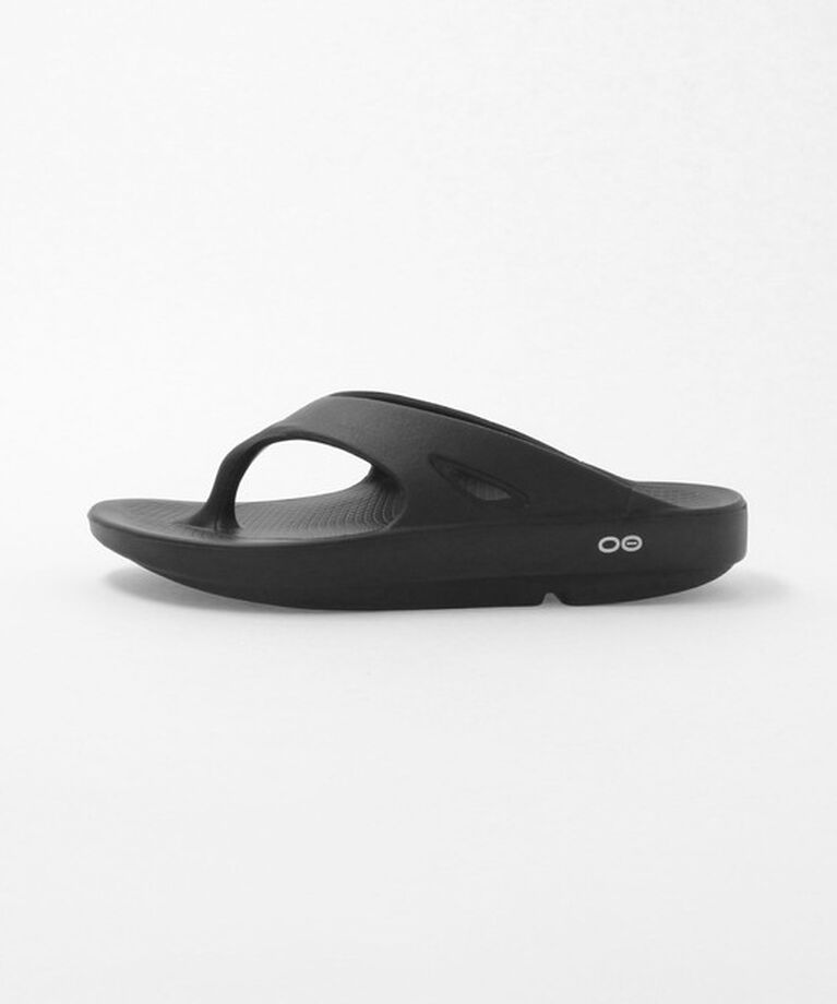 UNITED ARROWS「＜OOFOS＞ OOriginal/リカバリーサンダル」|その他|BLACK