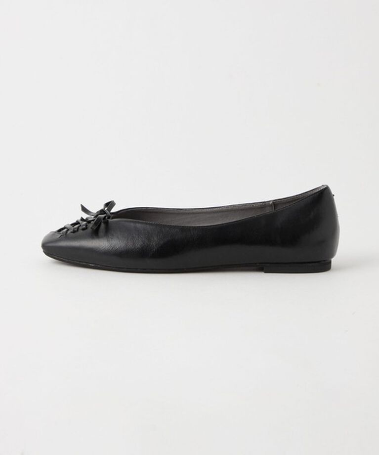 UNITED ARROWS green label relaxing「レースアップ バレエ フラットシューズ -撥水-」|ローファー|