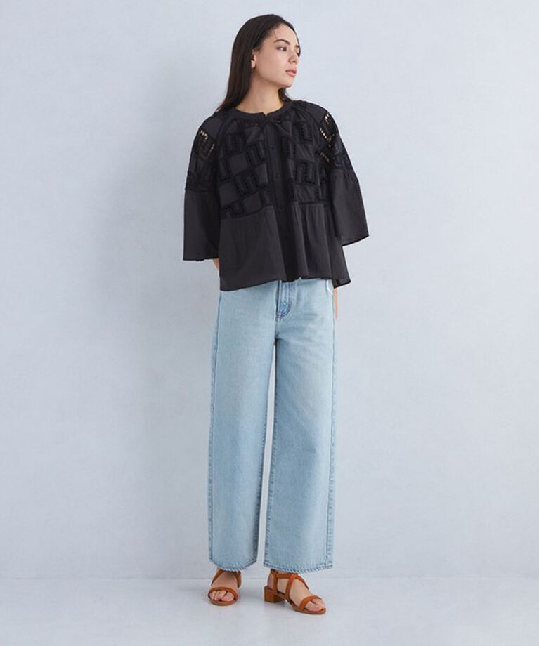 UNITED ARROWS green label relaxing「パデッドクロス サンダル（3cmヒール）」|サンダル|