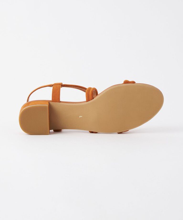 UNITED ARROWS green label relaxing「パデッドクロス サンダル（3cmヒール）」|サンダル|