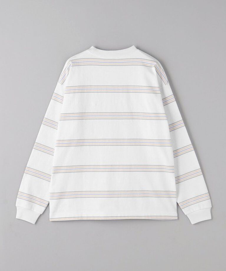 BEAUTY&YOUTH UNITED ARROWS「10oz ヘビー ボーダー クルーネック カットソー」|Tシャツ・カットソー|
