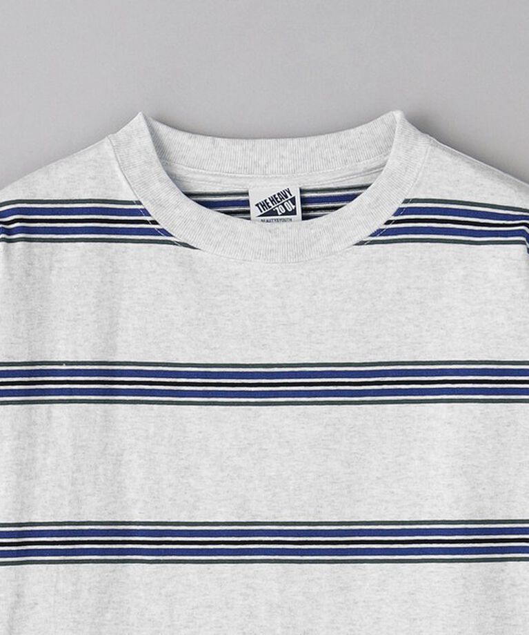BEAUTY&YOUTH UNITED ARROWS「10oz ヘビー ボーダー クルーネック カットソー」|Tシャツ・カットソー|