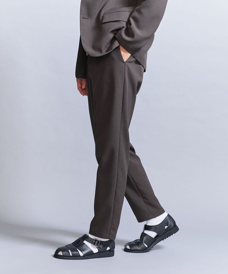 BEAUTY&YOUTH UNITED ARROWS「TORAY WLZ 1プリーツ テーパードパンツ ‐セットアップ対応‐」|チノ|