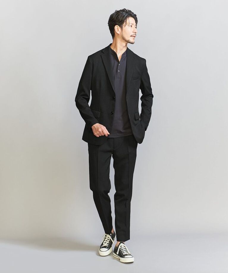BEAUTY&YOUTH UNITED ARROWS「【WEB限定 WARDROBE SMART】LANATEC セットアップ/背抜きジャケット＆イージーパンツ」|スーツ|