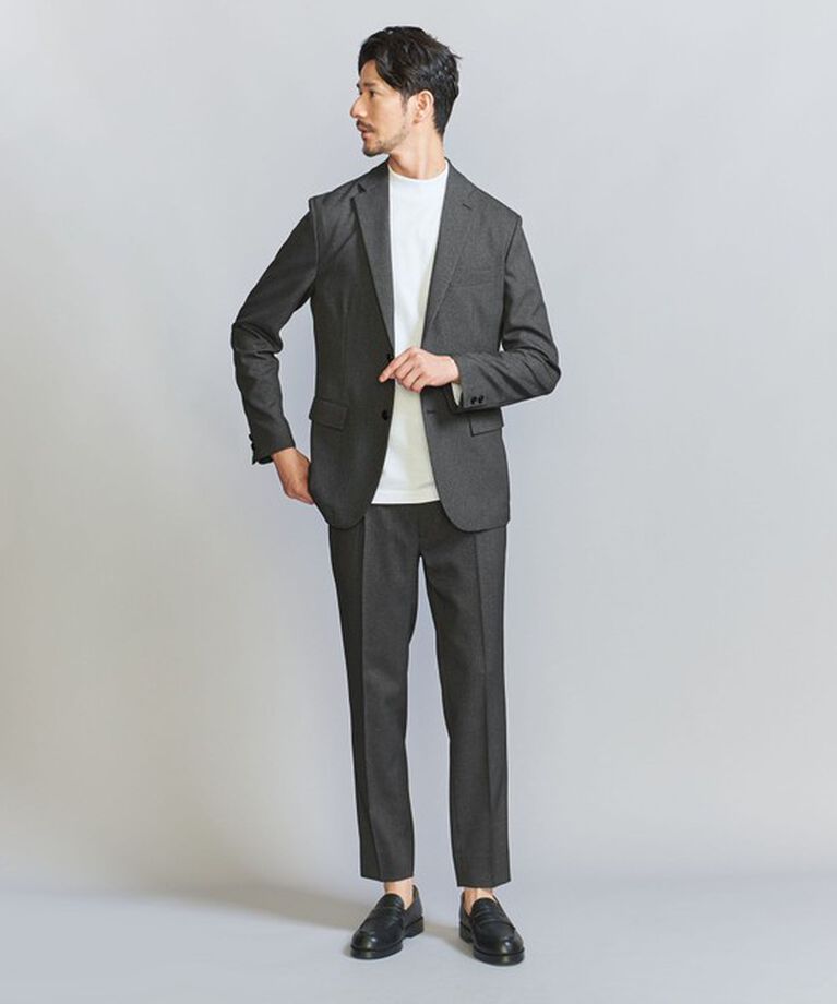 BEAUTY&YOUTH UNITED ARROWS「【WEB限定 WARDROBE SMART】LANATEC セットアップ/背抜きジャケット＆イージーパンツ」|スーツ|
