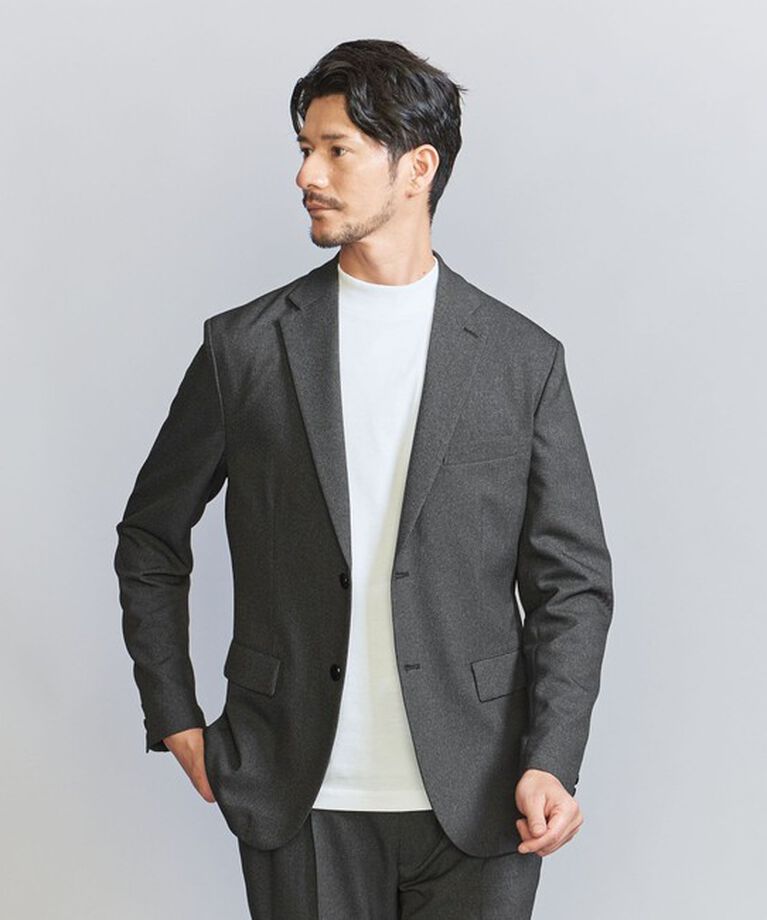 BEAUTY&YOUTH UNITED ARROWS「【WEB限定 WARDROBE SMART】LANATEC セットアップ/背抜きジャケット＆イージーパンツ」|スーツ|