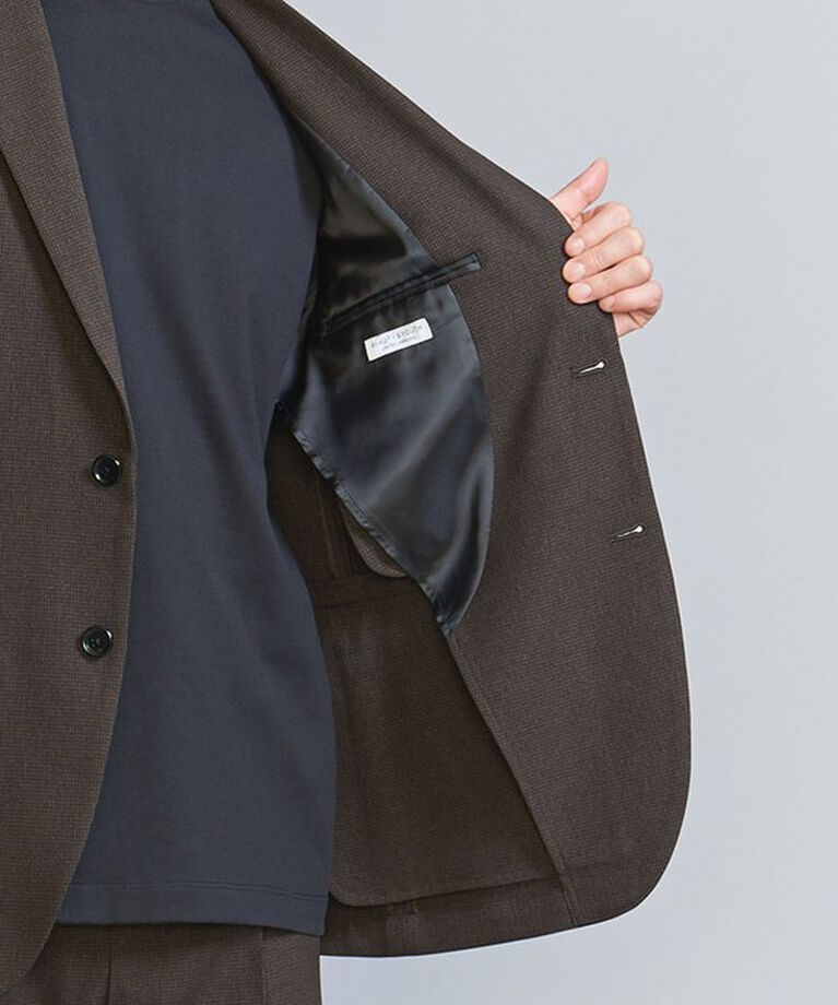 BEAUTY&YOUTH UNITED ARROWS「【WEB限定 WARDROBE SMART】LANATEC セットアップ/背抜きジャケット＆イージーパンツ」|スーツ|