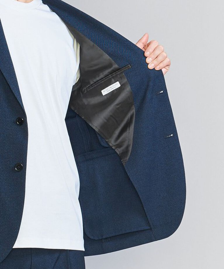 BEAUTY&YOUTH UNITED ARROWS「【WEB限定 WARDROBE SMART】LANATEC セットアップ/背抜きジャケット＆イージーパンツ」|スーツ|