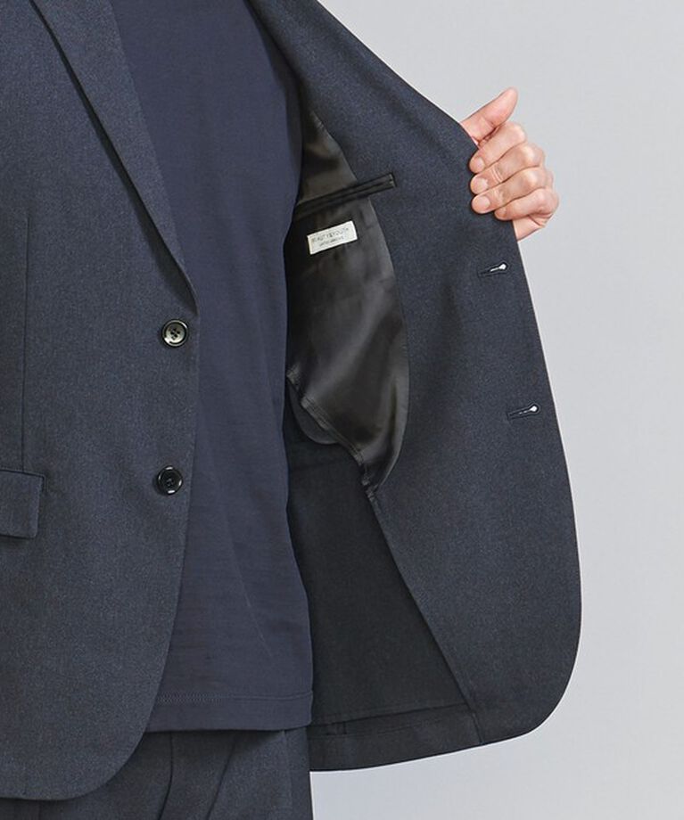 BEAUTY&YOUTH UNITED ARROWS「【WEB限定 WARDROBE SMART】LANATEC セットアップ/背抜きジャケット＆イージーパンツ」|スーツ|