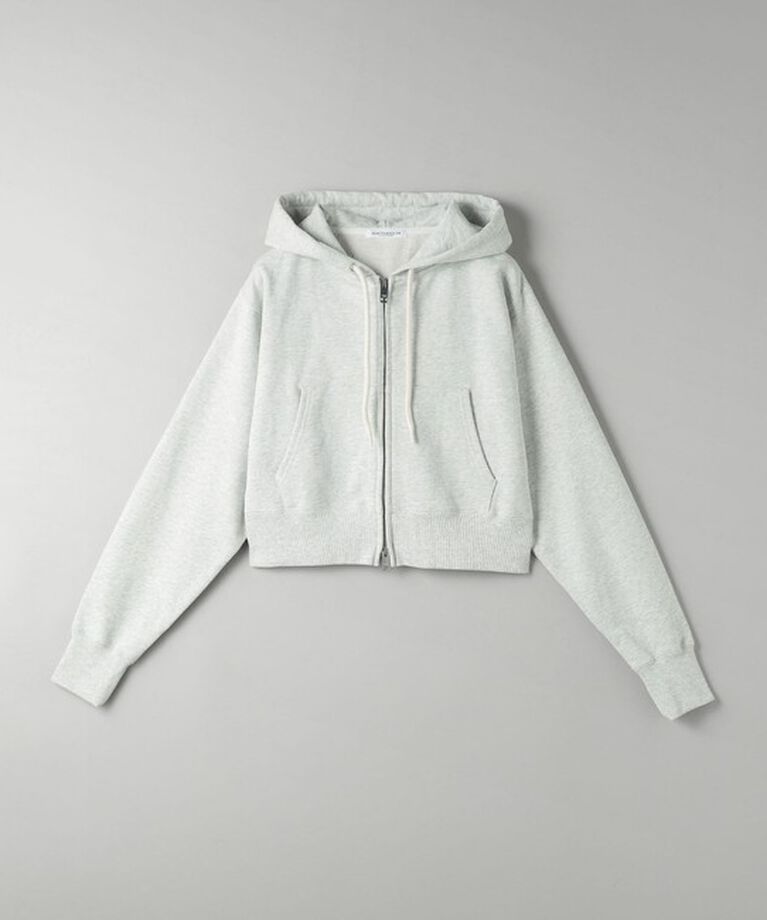BEAUTY&YOUTH UNITED ARROWS「コットン ショートフロントジップパーカ」|カーディガン|