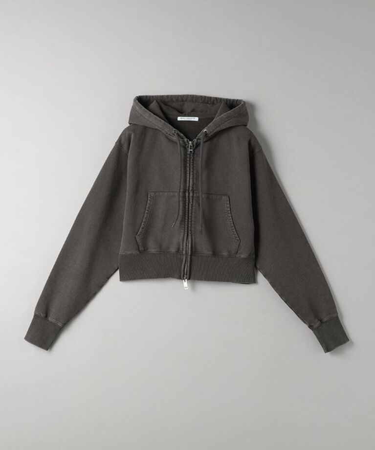 BEAUTY&YOUTH UNITED ARROWS「コットン ショートフロントジップパーカ」|カーディガン|