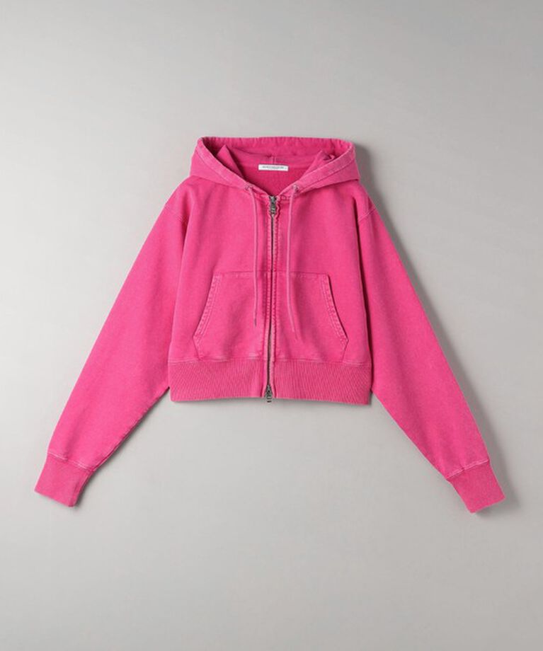 BEAUTY&YOUTH UNITED ARROWS「コットン ショートフロントジップパーカ」|カーディガン|
