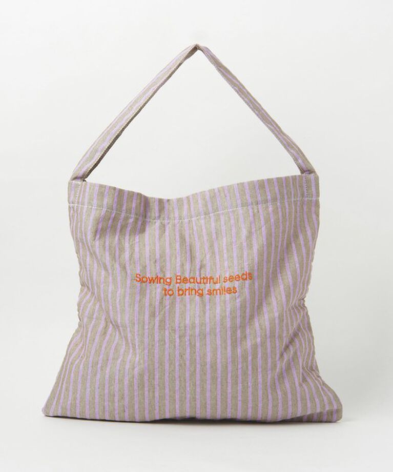 BEAUTY&YOUTH UNITED ARROWS「【別注】＜beej＞ストライプ エンブロイダリー ショルダーバッグ」|ショルダー・メッセンジャー|