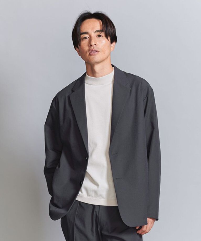 BEAUTY&YOUTH UNITED ARROWS「KOMATSU PACK 2ボタン リラックスシルエット ジャケット -セットアップ対応 撥水機能-」|テーラードジャケット|