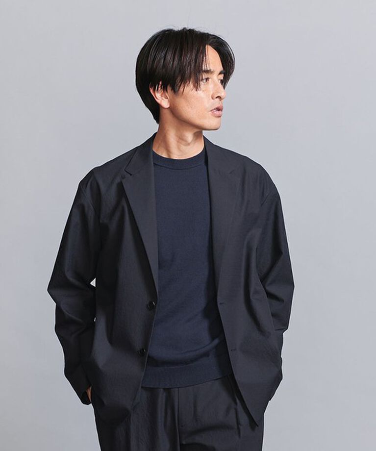 BEAUTY&YOUTH UNITED ARROWS「KOMATSU PACK 2ボタン リラックスシルエット ジャケット -セットアップ対応 撥水機能-」|テーラードジャケット|