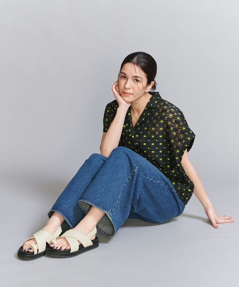 BEAUTY&YOUTH UNITED ARROWS「ビッグクロス バックストラップ サンダル」|サンダル|