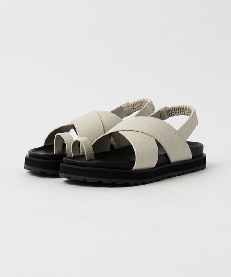 BEAUTY&YOUTH UNITED ARROWS「ビッグクロス バックストラップ サンダル」|サンダル|