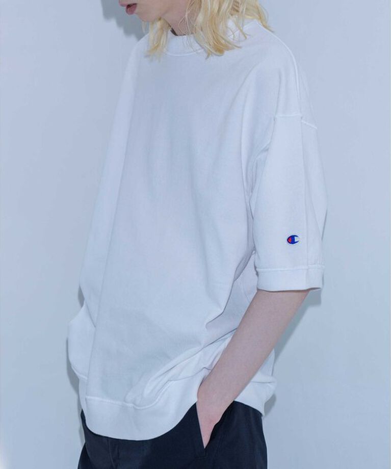 MONKEY TIME「＜Champion × monkey time＞ ピグメント リブ Tシャツ」|Tシャツ・カットソー|